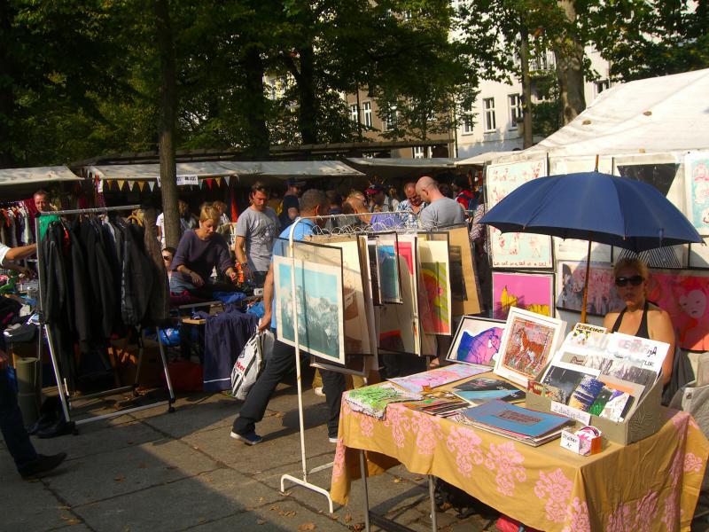 Foto: Flohmarkt Arkonaplatz