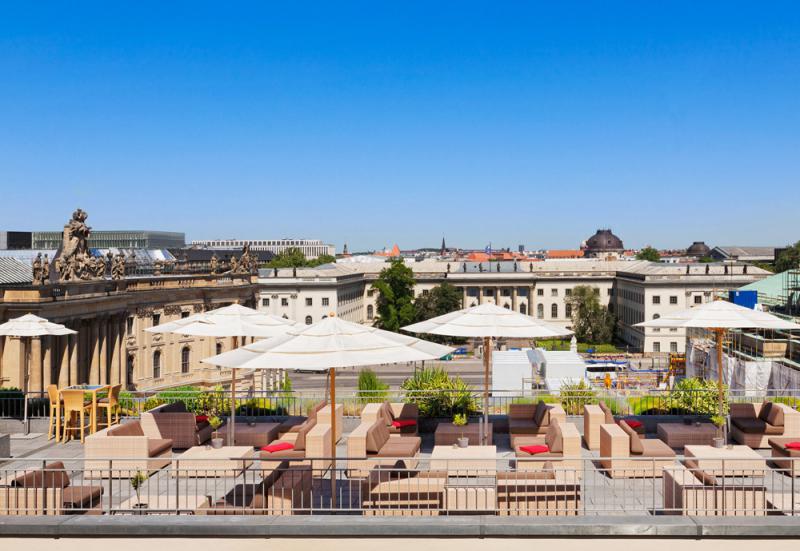 Picture: Rooftop Terrace of Hotel de Rome