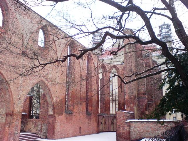 Foto: Ruine der Franziskaner-Klosterkirche