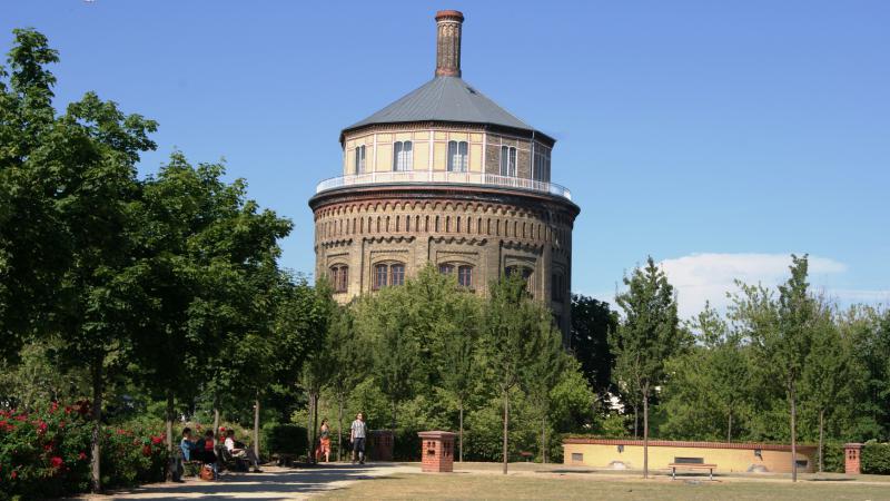 Foto: Picknick auf dem Wasserturm Prenzlauer Berg