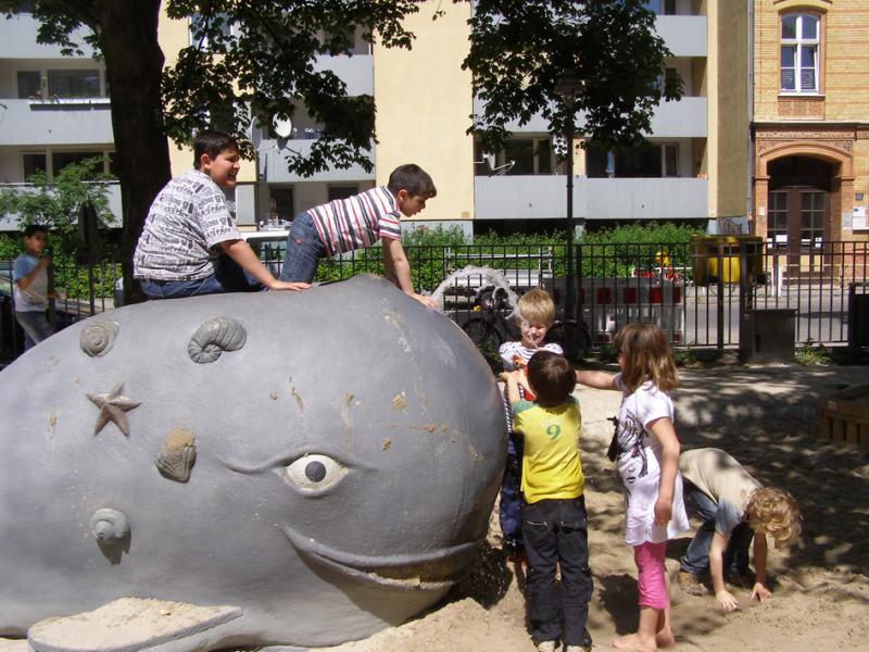 Foto: Spielplatz Wrangelstraße