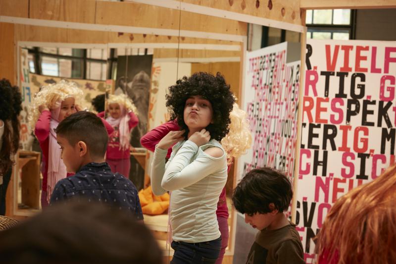 Labyrinth Kindermuseum, Ausstellung "1,2,3, Kultummel" | Foto: Ragnar Schmuck 