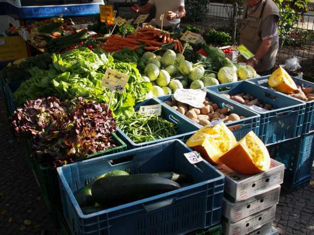 Picture: Farmers' and Organic Market on Boxhagener Platz