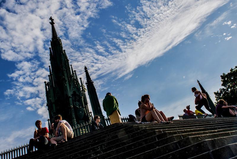 Foto: Nationaldenkmal auf dem Kreuzberg