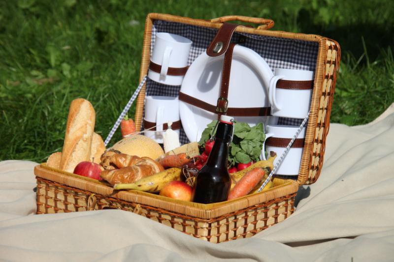 Picknickplätze und Picknickkorb-Verleih