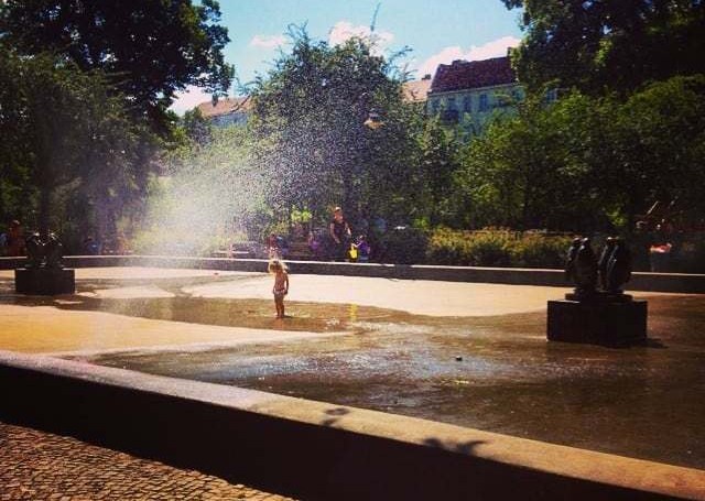 Foto: Plansche am Boxhagener Platz