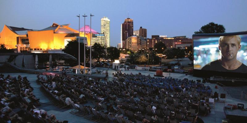 Foto: Sommerkino Kulturforum Potsdamer Platz