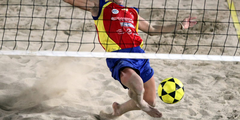 Picture: Footvolley at Area 85