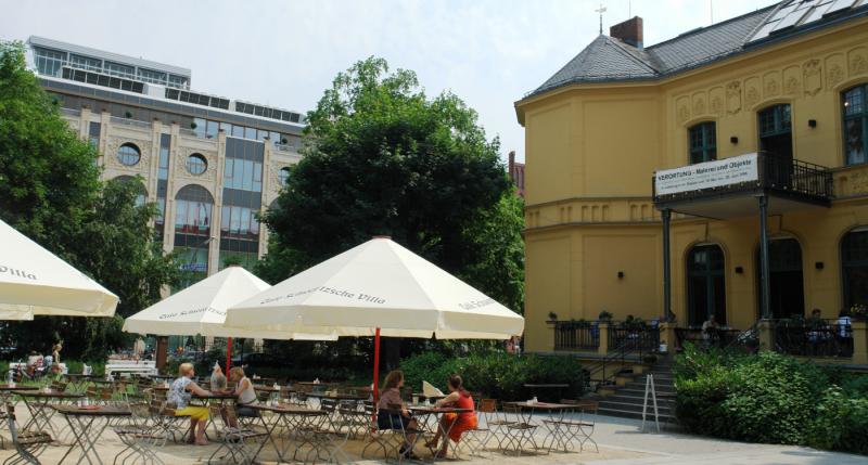 Foto: Café in der Schwartzschen Villa