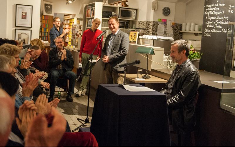 Foto: Literaturcafé der autorenbuchhandlung berlin