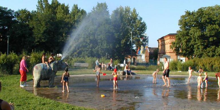 Wasserspielplätze