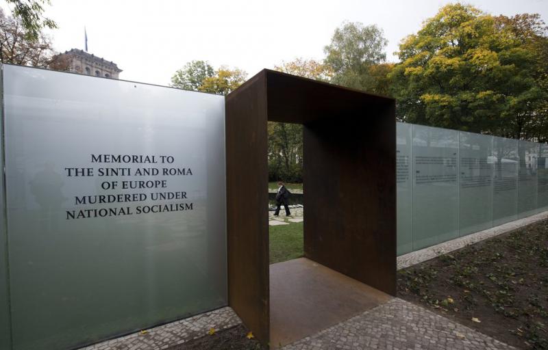 Picture: Sinti and Roma Memorial