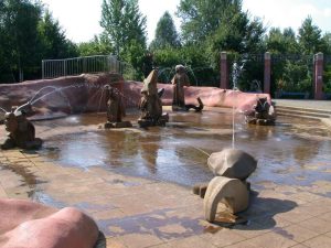 Water Playground Marzahn-West: Sprühplansche