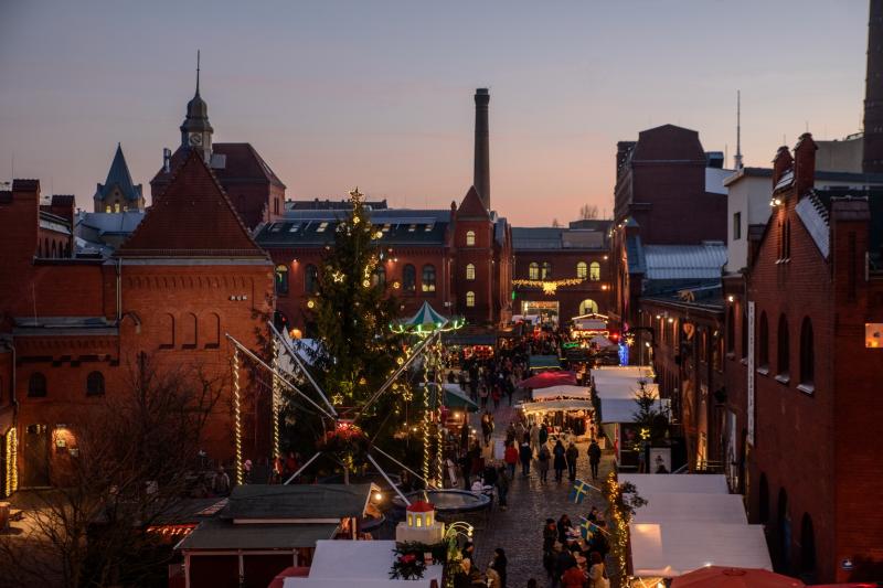 Foto: Lucia Weihnachtsmarkt in der Kulturbrauerei