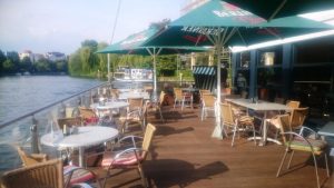 Restaurant boat Spree-Blick