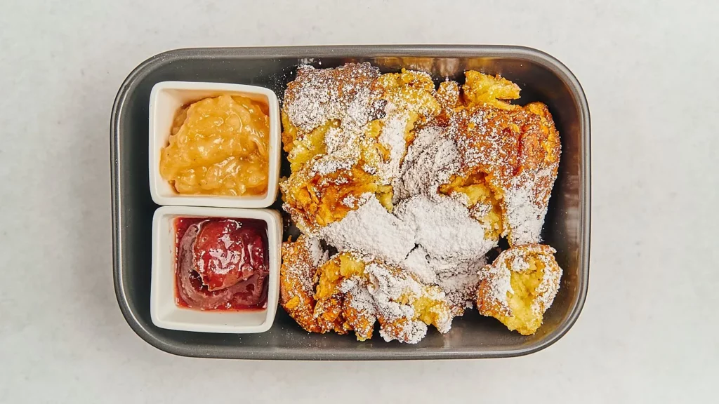 Perfekt knuspriges Wiener Schnitzel serviert im Restaurant Österelli in Berlin Charlottenburg.